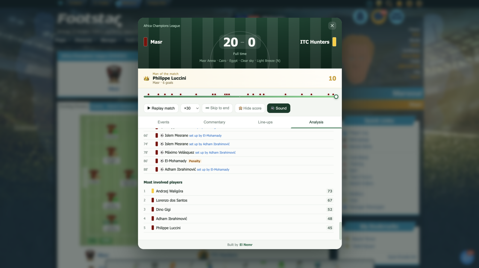 Match Analysis 8