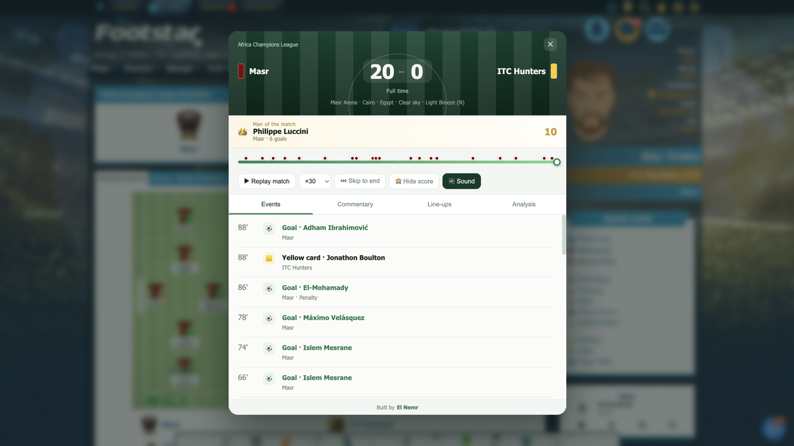 Match Analysis